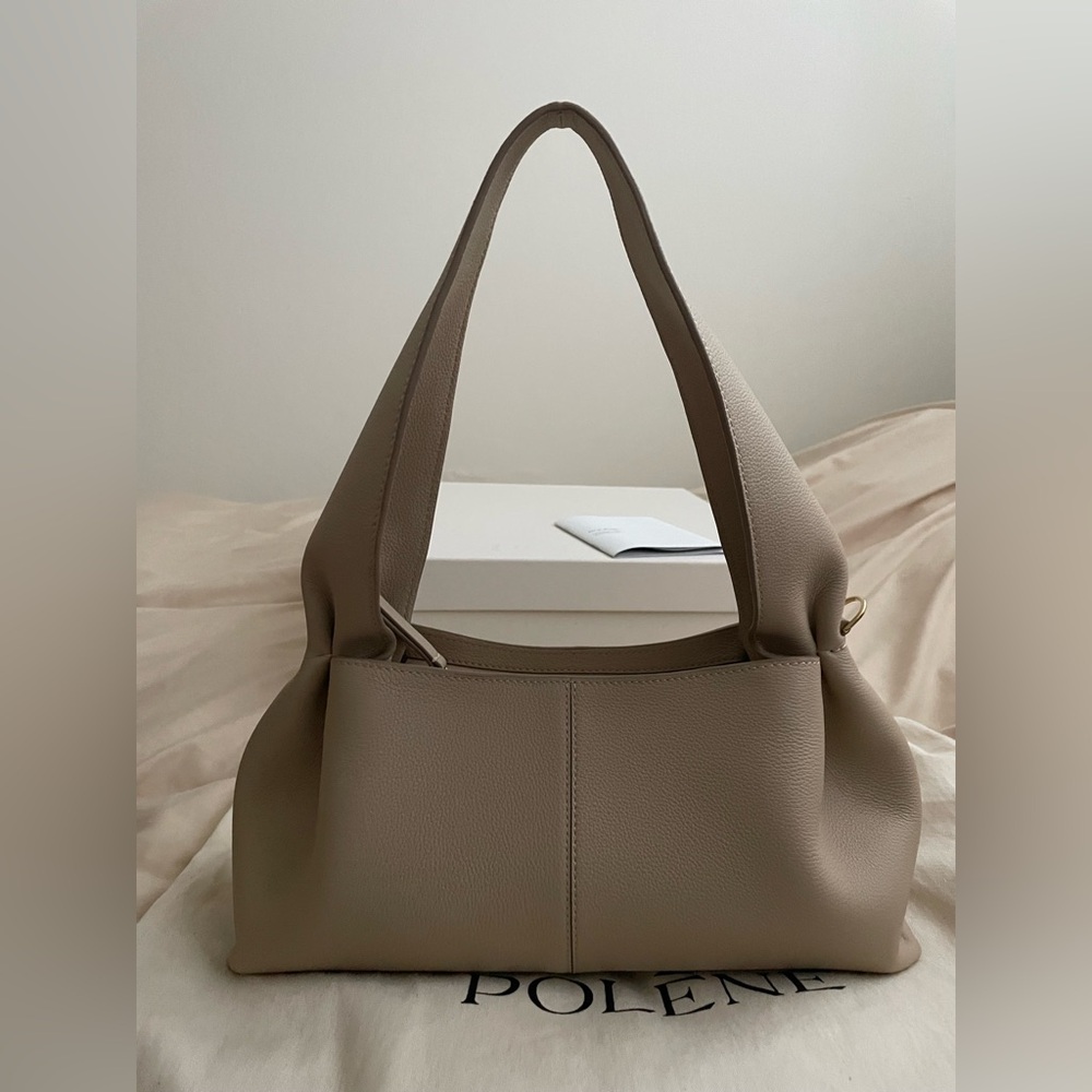 Polene Numero Neuf East West Bag in Sand - Picture 2 of 10